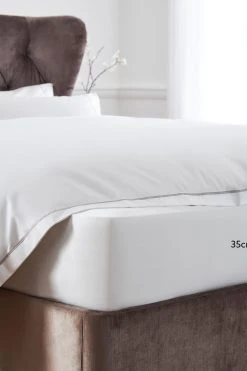 Next Collection Luxe 600 Thread Count 100% Cotton Sateen Sheet -Next shop 182500s2