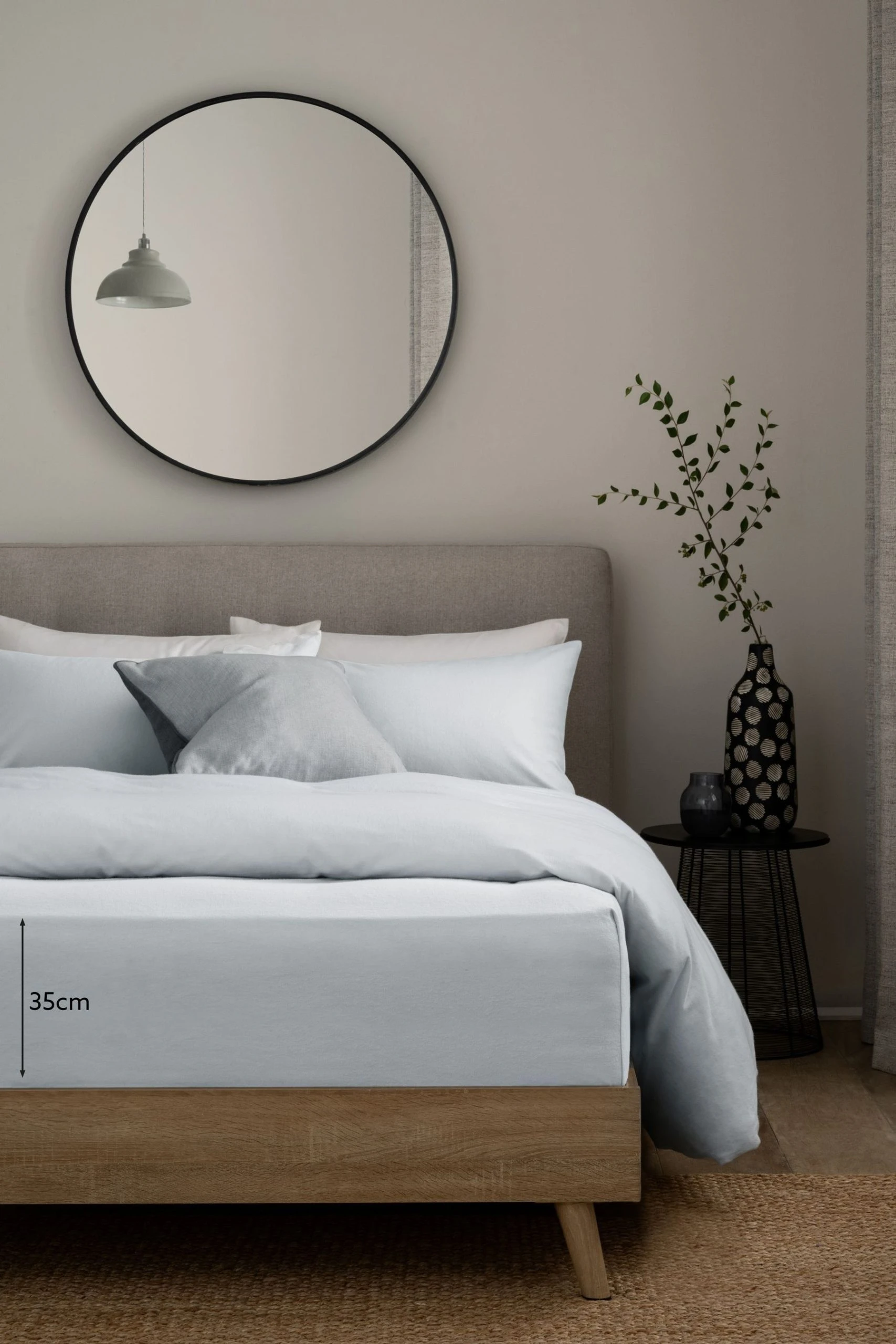 Next 100% Cotton Supersoft Brushed Sheet - Image 3