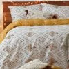 Furn. Ochre Yellow Atlas Global Reversible Brushed Cotton Duvet Cover And Pillowcase Set 2 Furn. Ochre Yellow Atlas Global Reversible Brushed Cotton Duvet Cover And Pillowcase Set -Next shop 244253s