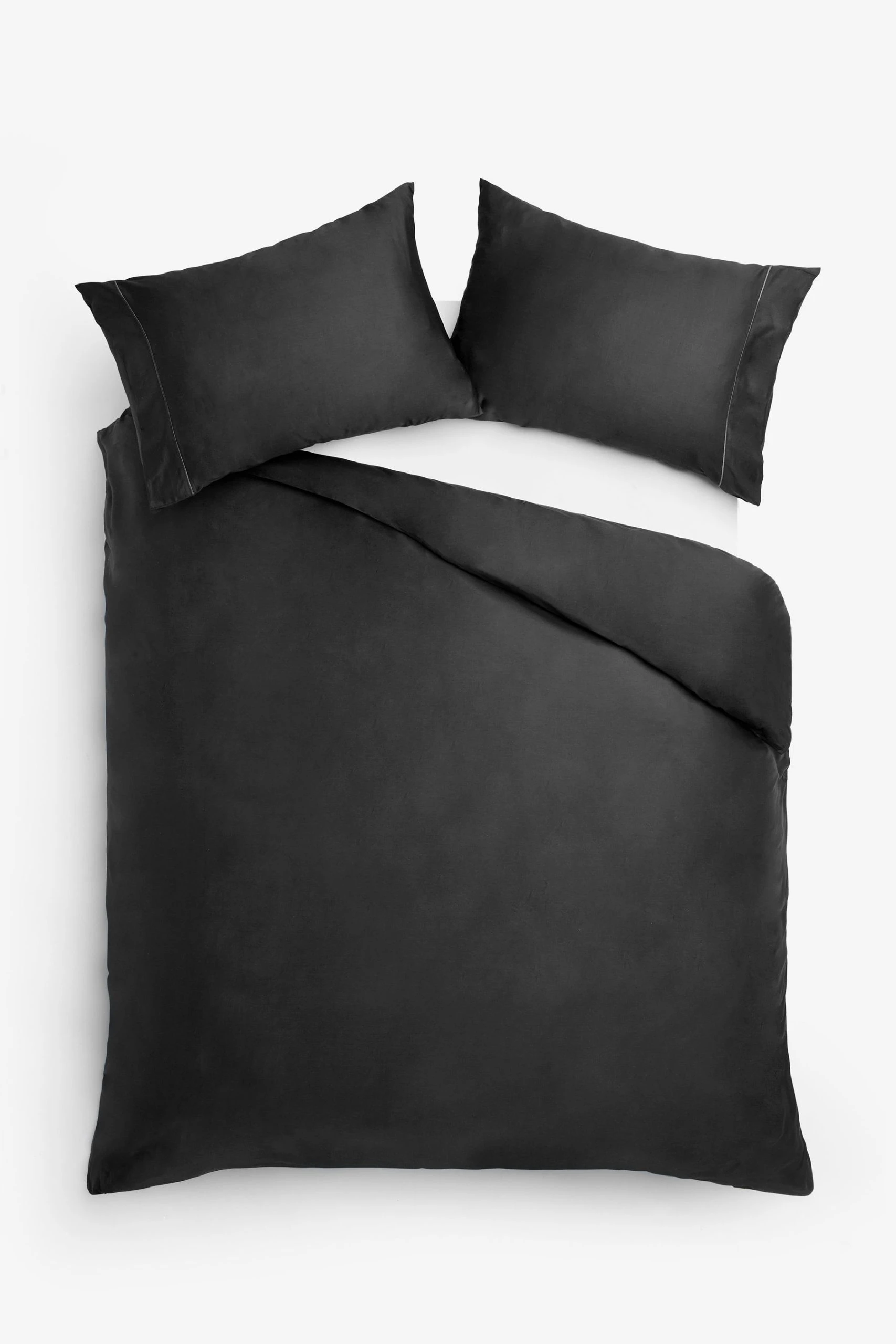 Next Collection Luxe 300 Thread Count 100% Cotton Sateen Duvet Cover And Pillowcase Set 6 Next Collection Luxe 300 Thread Count 100% Cotton Sateen Duvet Cover And Pillowcase Set - Image 4