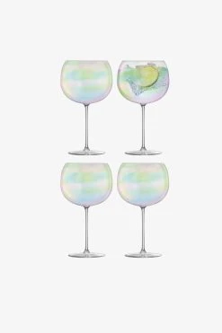 LSA International Bubble 680ml Set Of 4 Balloon Glasses