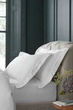 Next Set Of 2 Collection Luxe 1000 Thread Count 100% Cotton Sateen Pillowcases