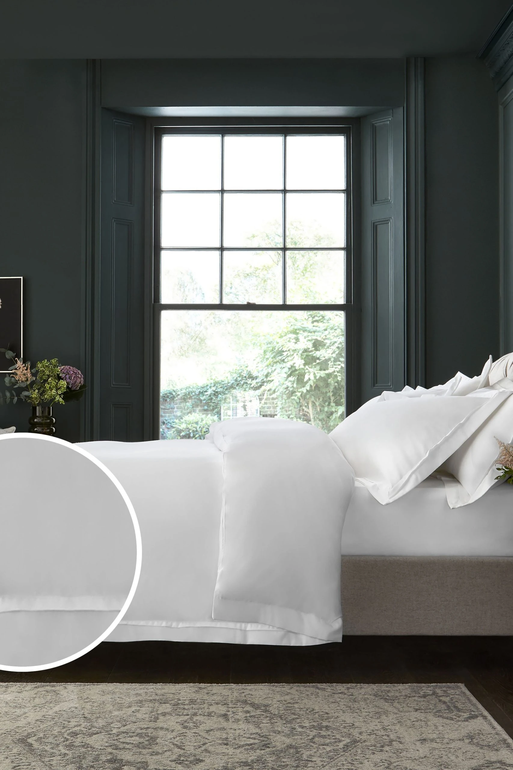 Next Collection Luxe 1000 Thread Count 100% Cotton Sateen Duvet Cover And Pillowcase Set 3 Next Collection Luxe 1000 Thread Count 100% Cotton Sateen Duvet Cover And Pillowcase Set