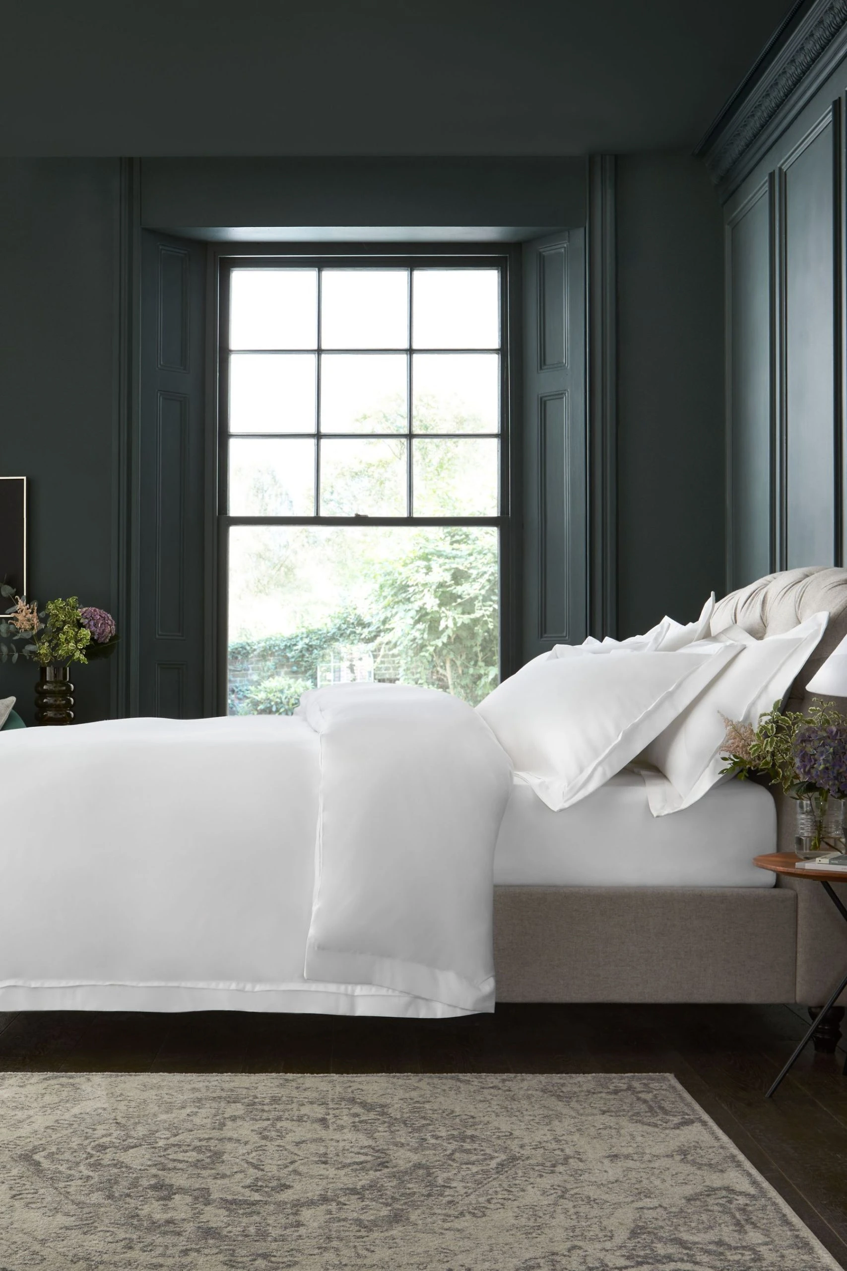 Next Collection Luxe 1000 Thread Count 100% Cotton Sateen Duvet Cover And Pillowcase Set 4 Next Collection Luxe 1000 Thread Count 100% Cotton Sateen Duvet Cover And Pillowcase Set - Image 2
