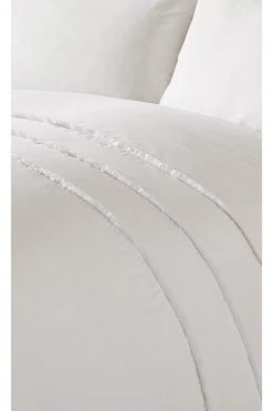 Alternative view of Serene Tassel Duvet Cover And Pillowcase Set