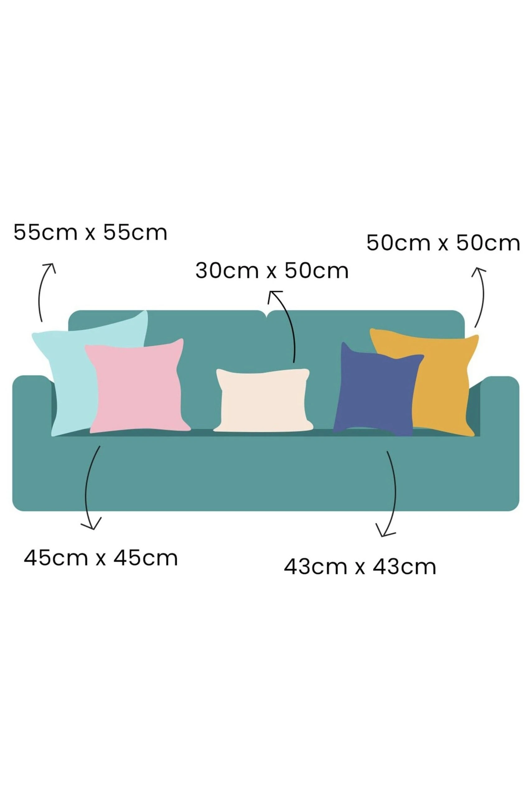 Next Polyester Cushion Pad 7 Next Polyester Cushion Pad - Image 5