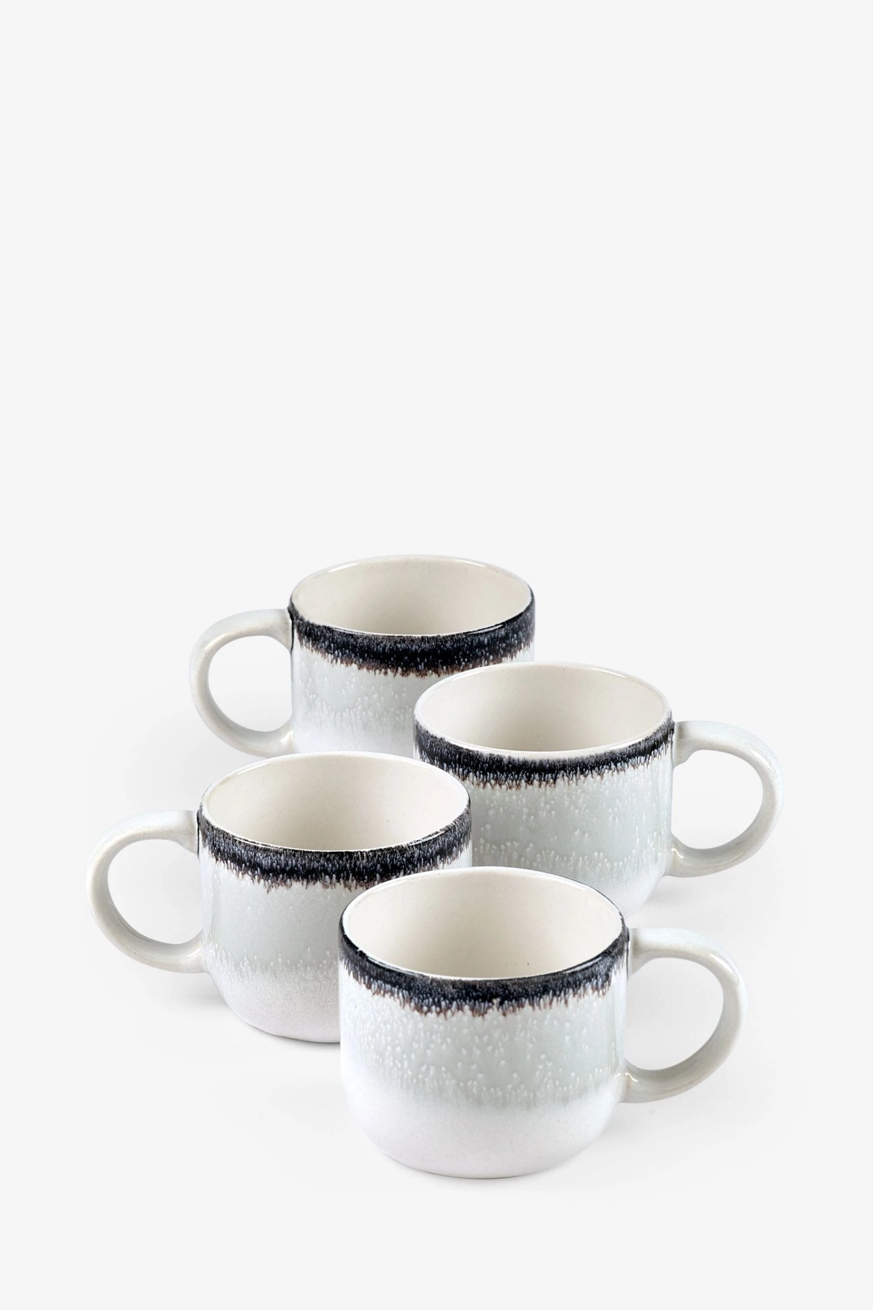 Next Set Of 4 Fenton Reactive Glaze Mugs 4 Next Set Of 4 Fenton Reactive Glaze Mugs - Image 2