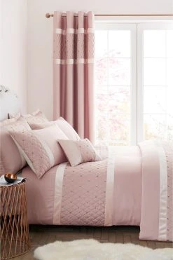 Catherine Lansfield Sequin Cluster Duvet Cover And Pillowcase Set