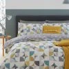 Catherine Lansfield Retro Circles Geo Duvet Cover And Pillowcase Set -Next shop 928 688s