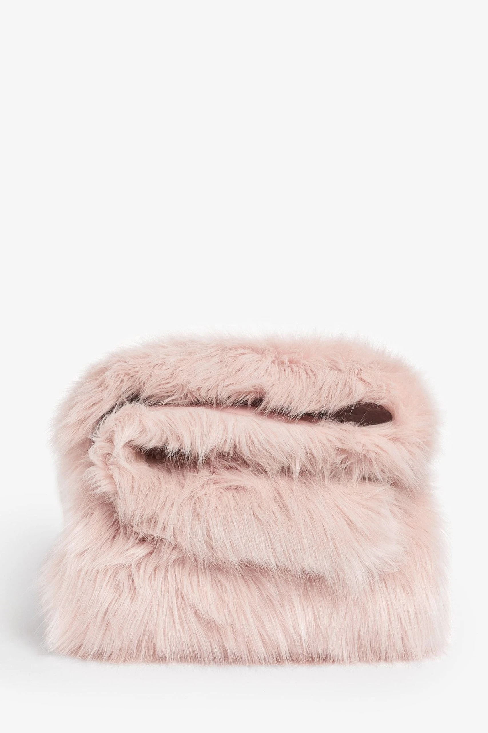 Next Long Faux Fur Throw - Image 4