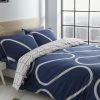 Catherine Lansfield Linear Curve Geometric Reversible Duvet Cover And Pillowcase Set -Next shop A00063s