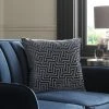 Next Cut Velvet Maze Geo Cushion -Next shop A56 351s