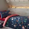 Catherine Lansfield Santa's Christmas Wonderland Duvet Cover And Pillowcase Set 1 Catherine Lansfield Santa's Christmas Wonderland Duvet Cover And Pillowcase Set -Next shop A58937s