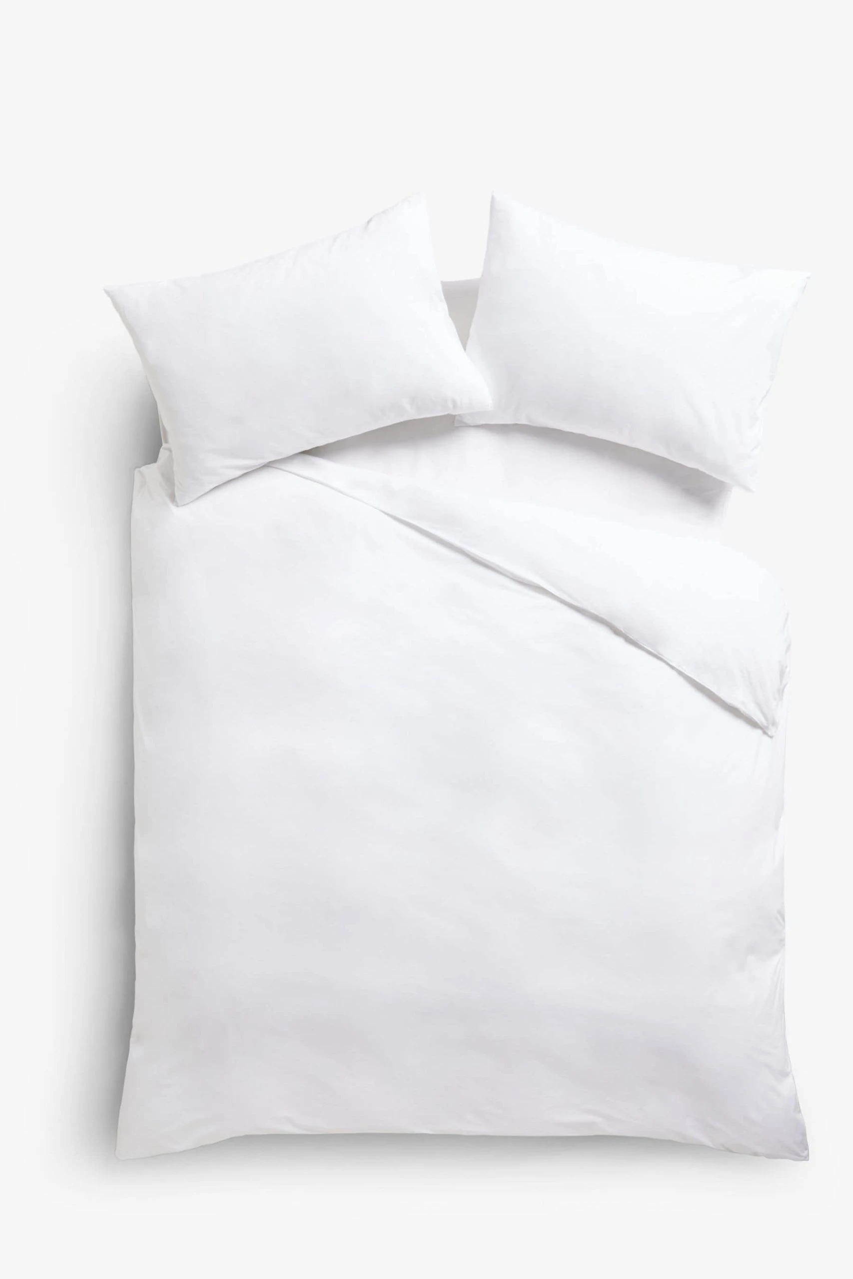 Next 100 Cotton 200 Thread Count Percale Duvet Cover And Pillowcase Set 4 Next 100 Cotton 200 Thread Count Percale Duvet Cover And Pillowcase Set - Image 2