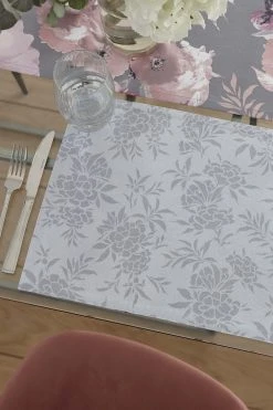 Alternative view of Catherine Lansfield Set Of 2 Dramatic Floral Wipeable Placemats
