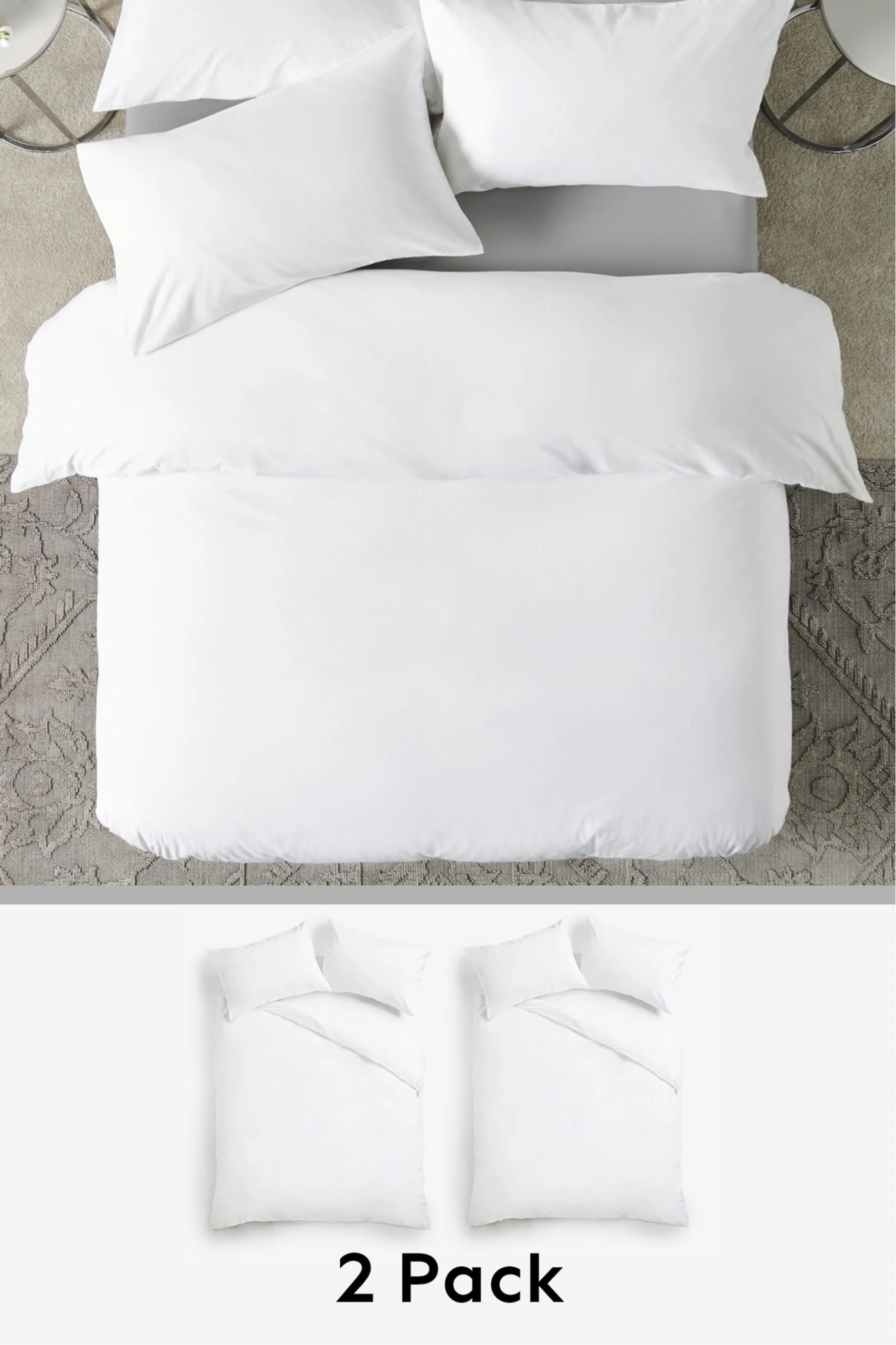 Next Easy Care Polycotton Duvet Cover And Pillowcase Set 3 Next Easy Care Polycotton Duvet Cover And Pillowcase Set