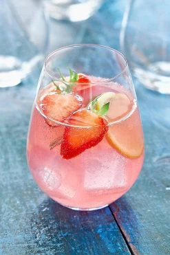 Next Judge 4 Pack Crystalline 400ml Stemless Wine Glasses