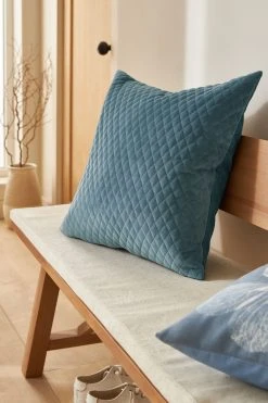 Next Velvet Quilted Hamilton Cushion