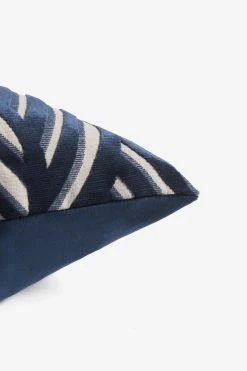 Next Alto Leaf Velvet Cushion -Next shop C15 975s2