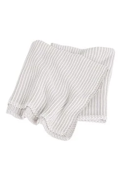 Jojo Maman Bebe JoJo Maman Bébé Knitted Stripe Shawl