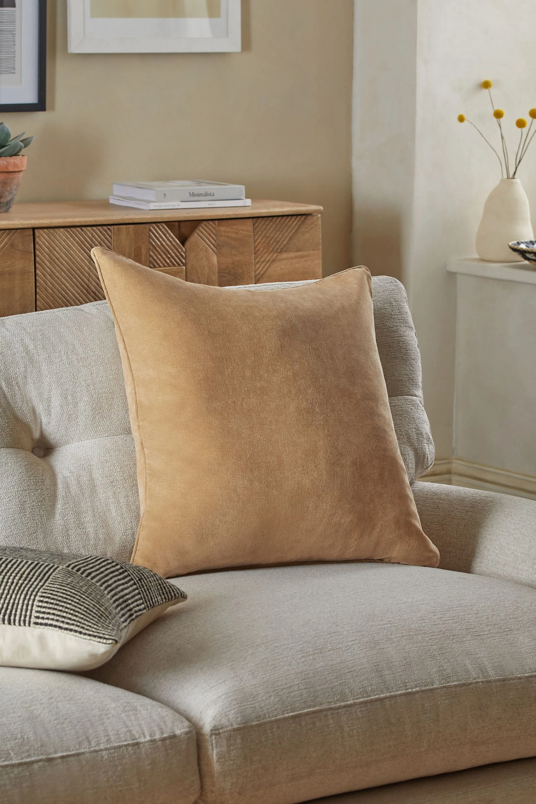 Next Soft Velour Cushion 3 Next Soft Velour Cushion