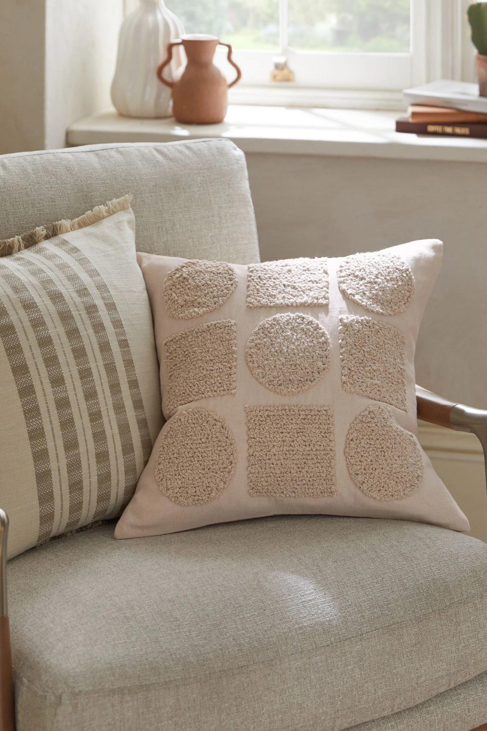 Next Tufted Shapes Cushion