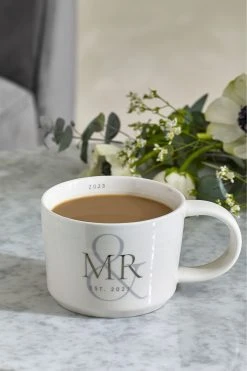 Alternative view of Next Wedding Mr And Mrs Ceramic Mug