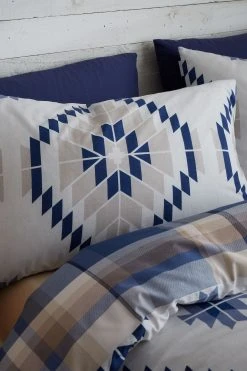 Alternative view of Catherine Lansfield Navajo Geo Reversible Duvet Cover And Pillowcase Set