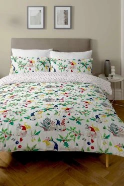 Copenhagen Home Christmas Gonks Duvet Cover And Pillowcase Set