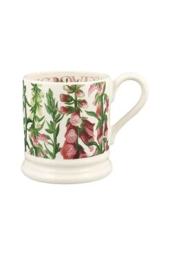 Alternative view of Emma Bridgewater Flowers Foxgloves 1/2 Pint Mug