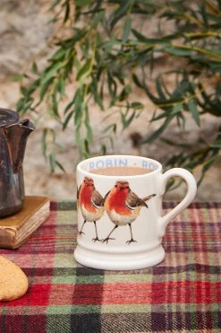 Emma Bridgewater Birds Robin 1/2 Pint Mug