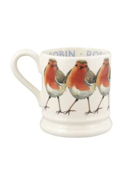 Emma Bridgewater Birds Robin 1/2 Pint Mug -Next shop C91618s4