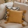 Next Textured Tassel Cushions 1 Next Textured Tassel Cushions -Next shop C94135s