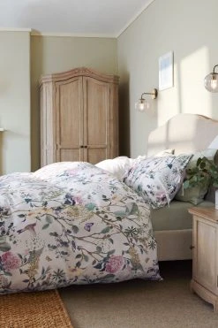 Next 300 Thread Count 100% Cotton Floral Duvet Cover And Pillowcase Set -Next shop D14 654s3