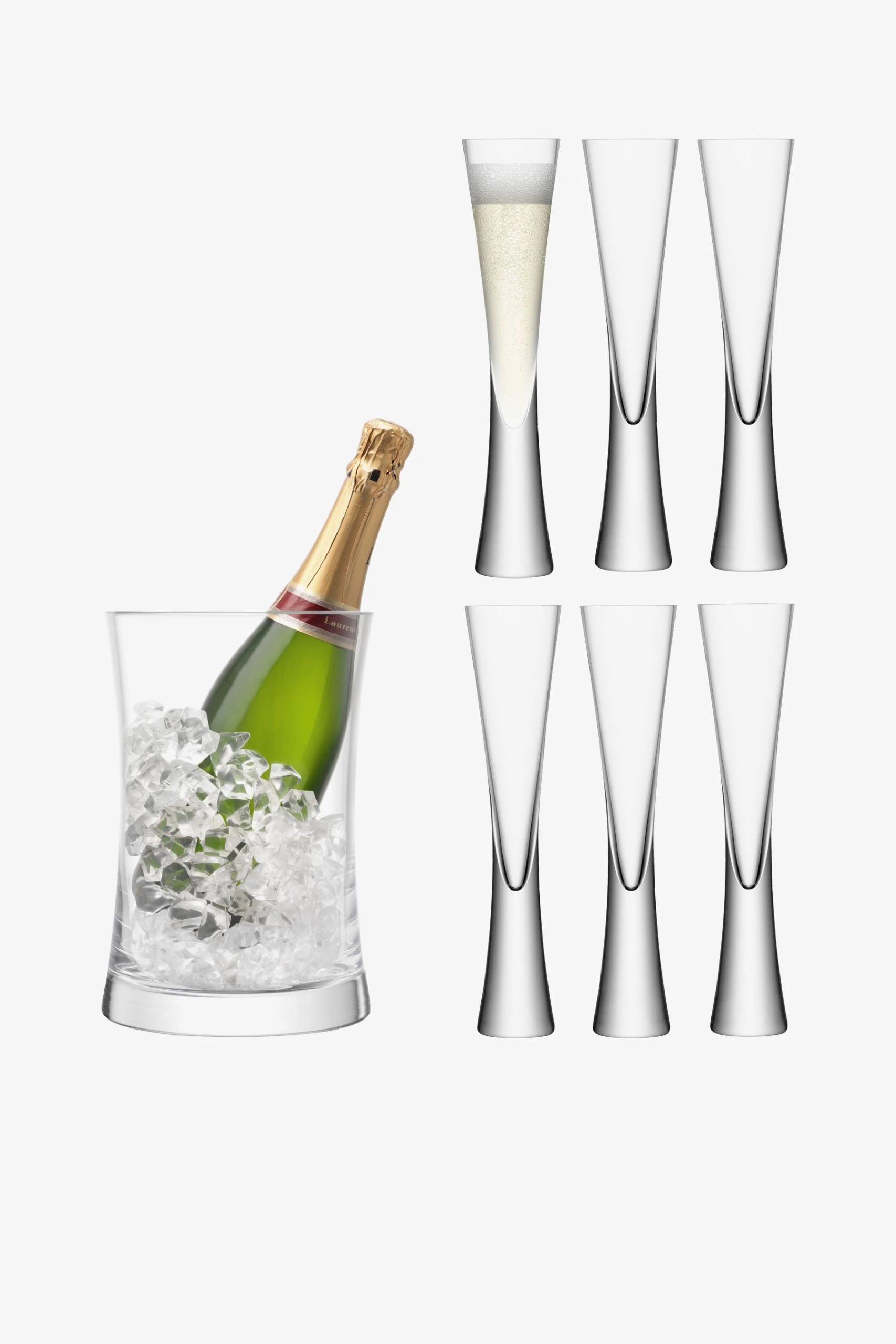 LSA International 7 Piece Moya Champagne Serving Set 6 LSA International 7 Piece Moya Champagne Serving Set - Image 4