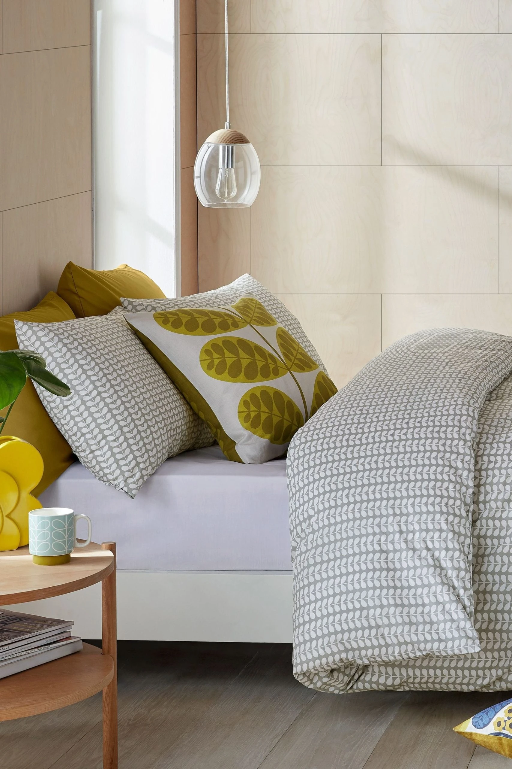 Orla Kiely Tiny Stem Duvet Cover 3 Orla Kiely Tiny Stem Duvet Cover