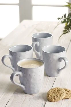 Next Set Of 4 Willow Mugs