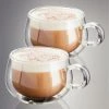 Next Judge 2 Piece Double Walled Cappucino Glass Set 2 Next Judge 2 Piece Double Walled Cappucino Glass Set -Next shop T20356s