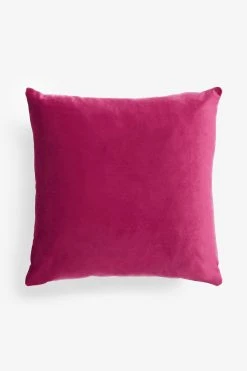 Next Cut Velvet Cushion -Next shop T79879s4