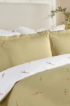 Alternative view of Sophie Allport ZSL Giraffe Duvet Cover And Pillowcase Set