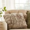 Next Faux Fur Ruched Cushion -Next shop U16 182s