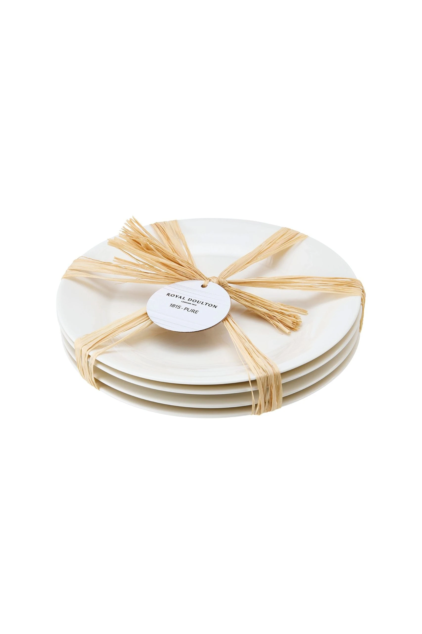 Royal Doulton Set Of 4 Pure Dinner Plates 4 Royal Doulton Set Of 4 Pure Dinner Plates - Image 2