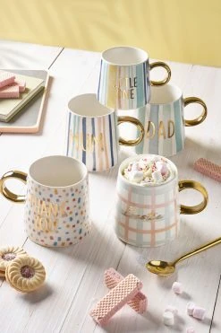 Next Stripe Little One Mug -Next shop U63162s3