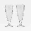 Joules Set Of 2 Country Cottage Bee Glass Ice Cream Sundae -Next shop U70603s