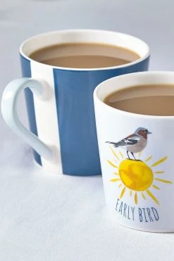 Next Set Of 2 Bird Phrase Mugs -Next shop U83549s3