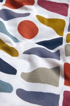 Next Cotton Rich Reversible Bright Geometric Duvet Cover And Pillowcase Set -Next shop U96 422s3